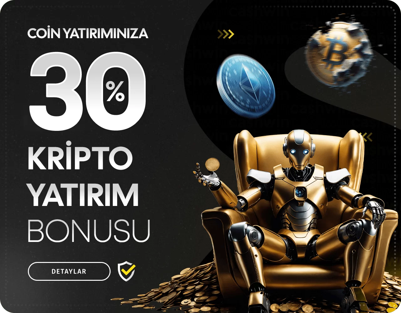 Kripto Yatırımlarına Özel %30 Yatırım Bonusu